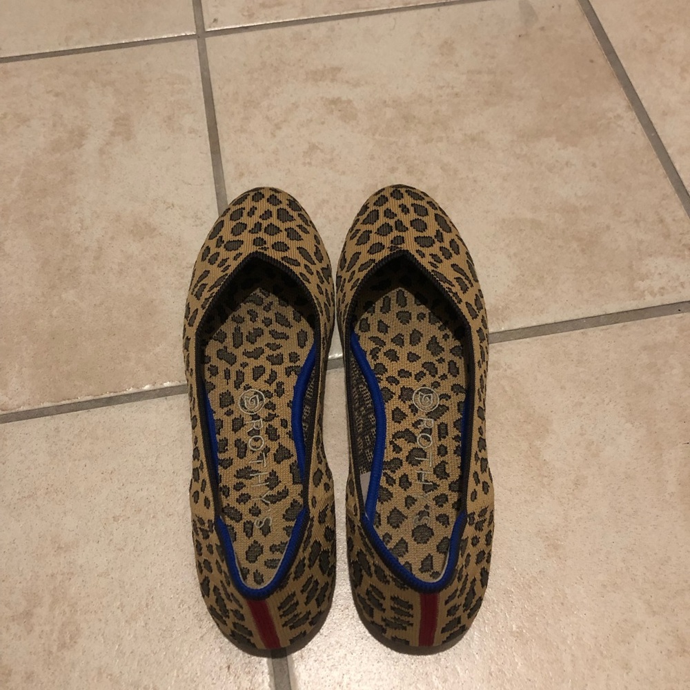 Spotted rounded toe Rothy’s